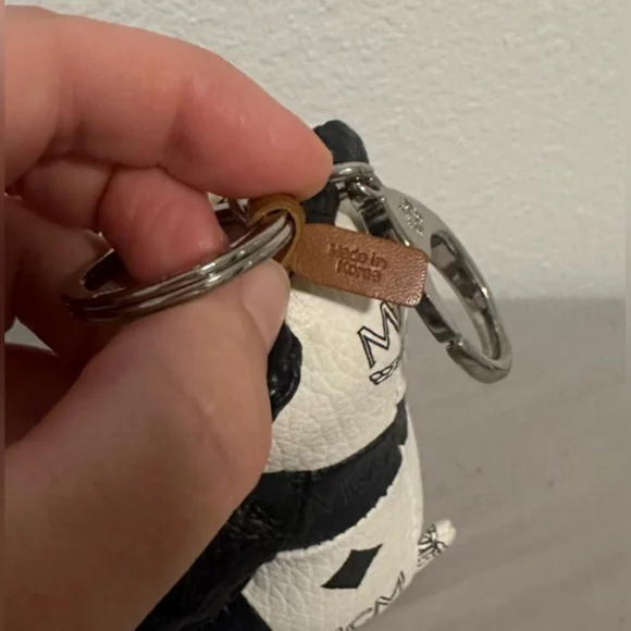 MCM Panda Bear Bag Charm EUC - Picture 10 of 10